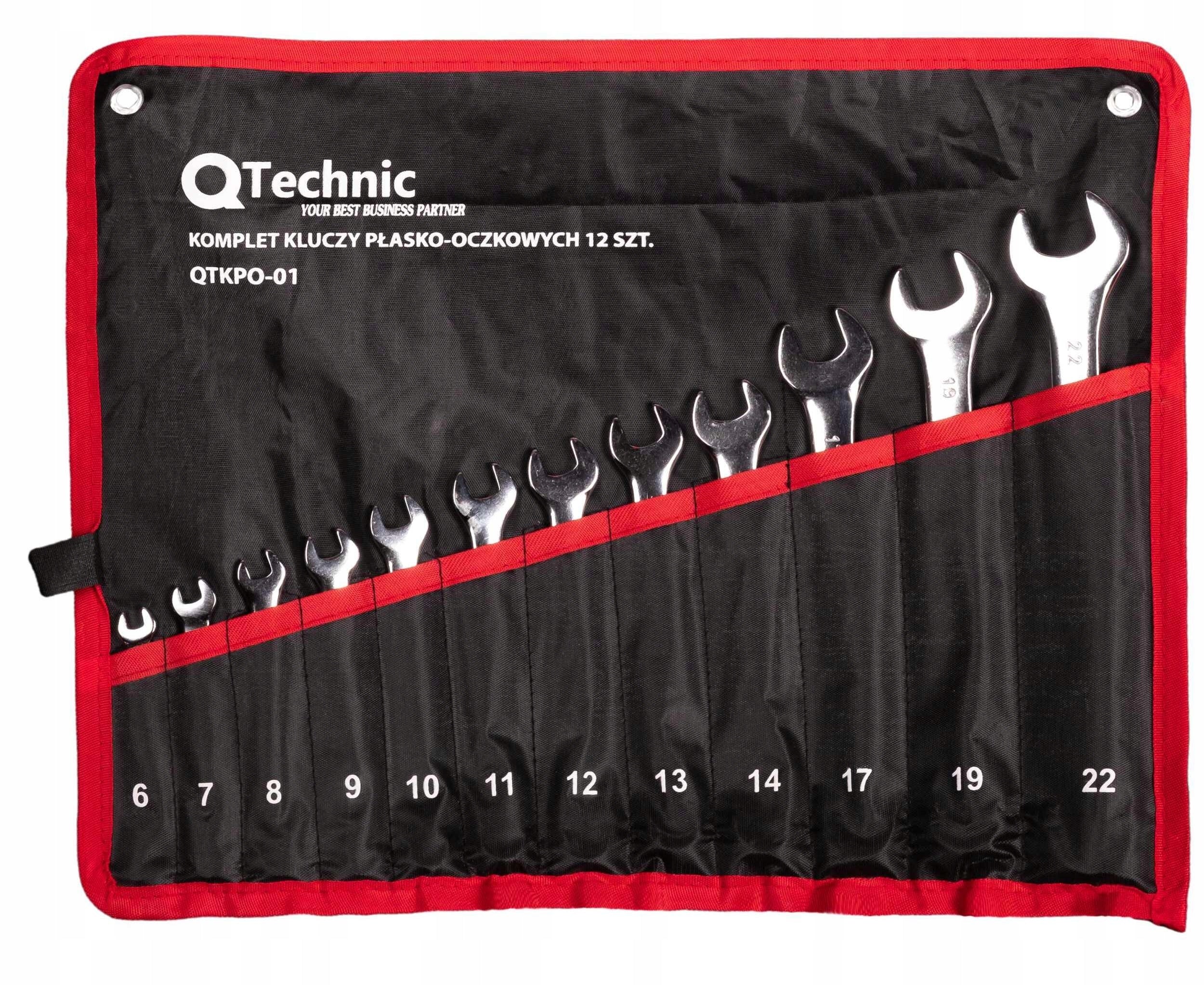SCHMITH SET FLAT EYE WRENCHES SET 6-22 mm 12pcs SHEET Key type combination
