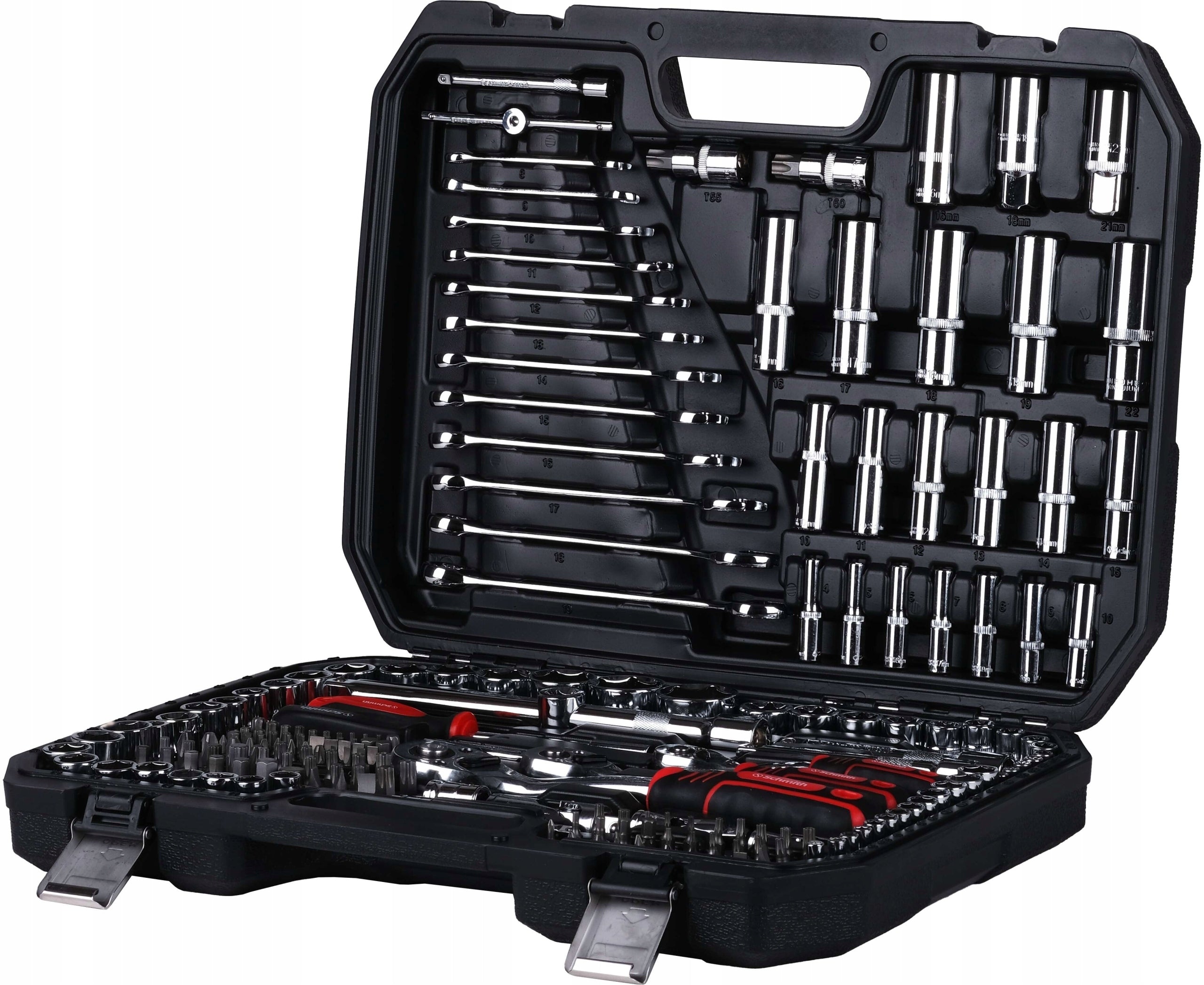 SCHMITH SOCKET WRENCH SET 1/2" 1/4" 3/8" 215el TORX FLAT CAPS Packaging status original