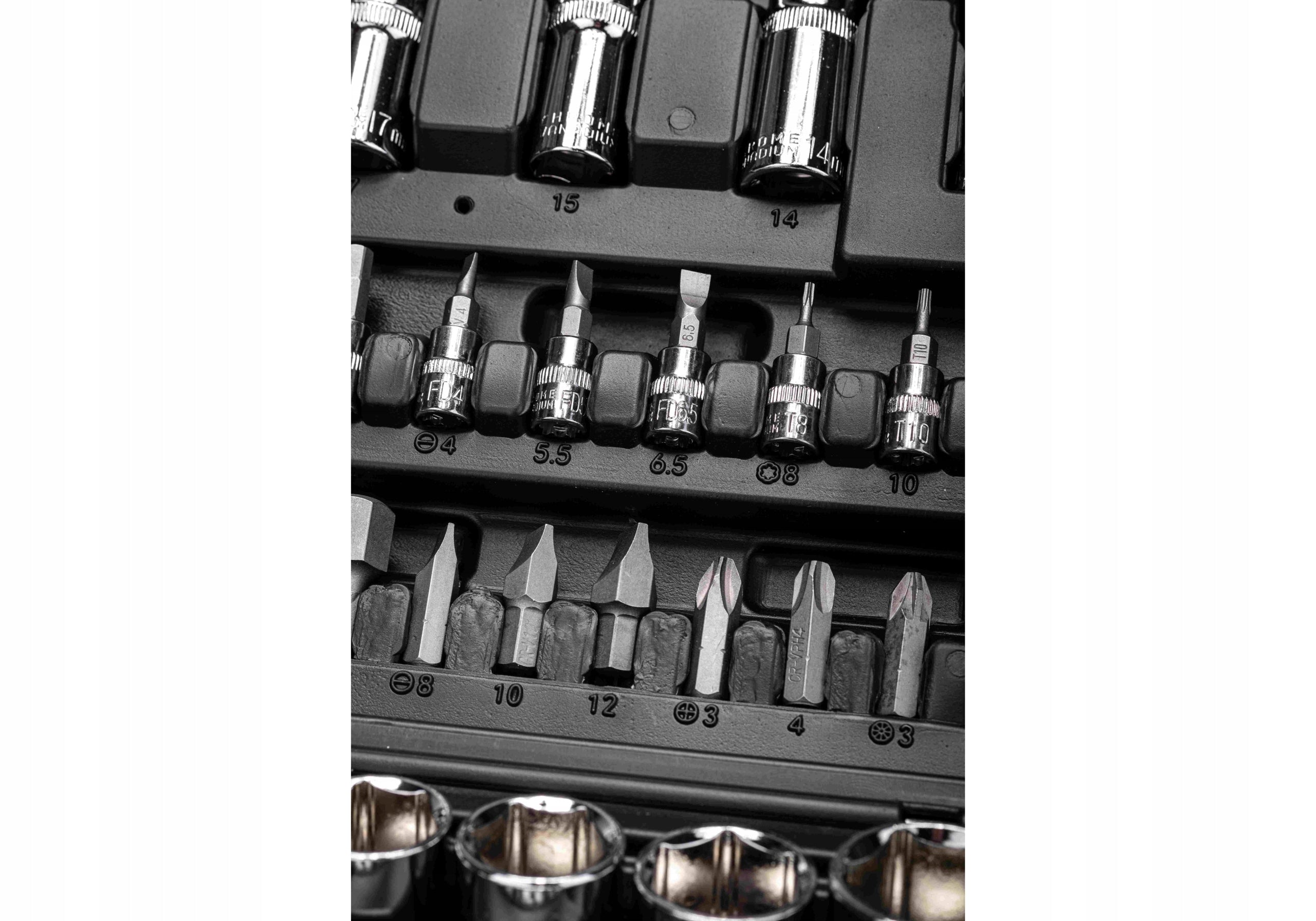 SCHMITH SOCKET WRENCH TOOL SET 108 PCS1/2" 1/4"SQN2-108 Brand Schmith