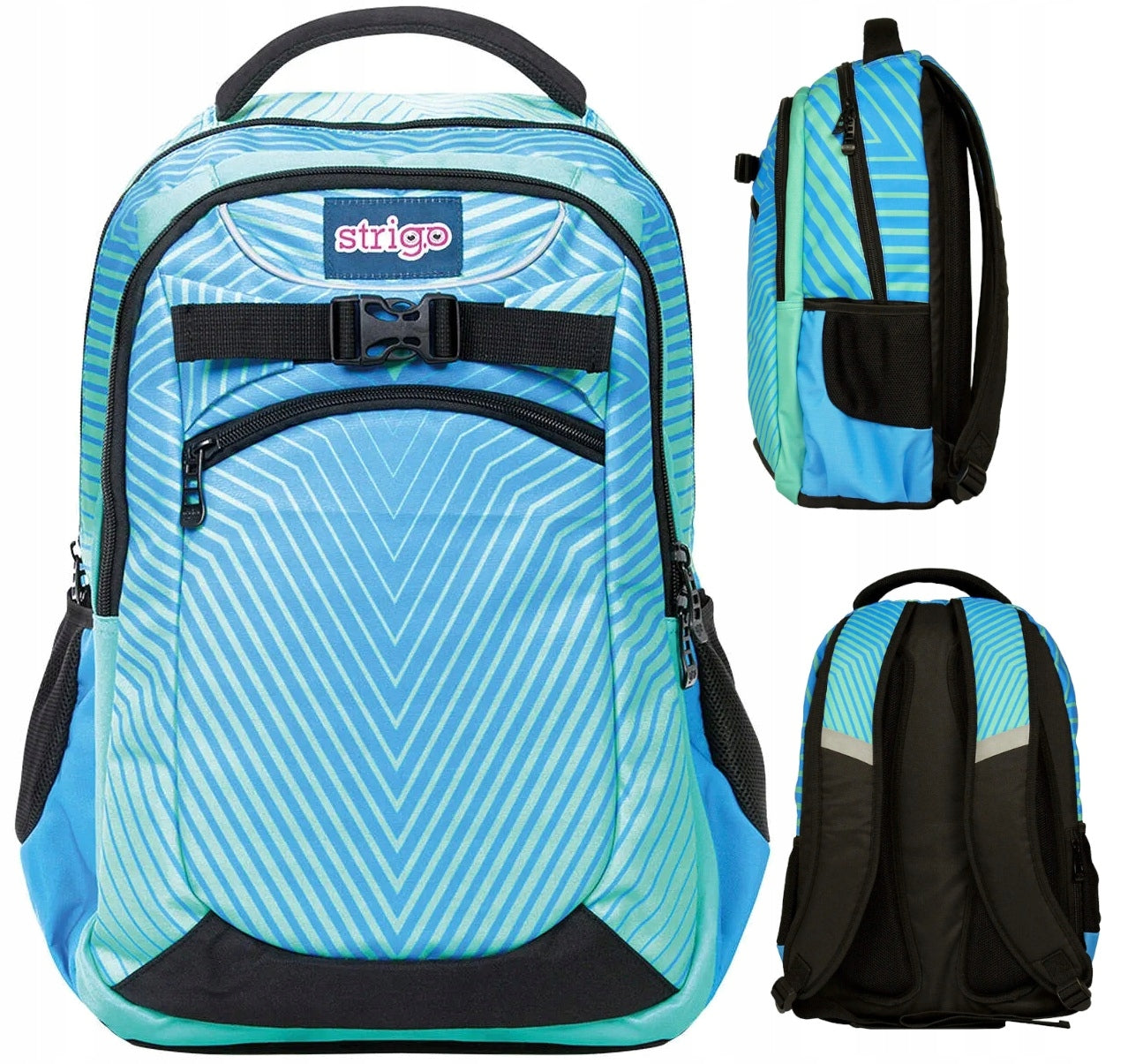 SCHOOL BACKPACK ABSTRACT SPORT 27L AS8 STRIGO