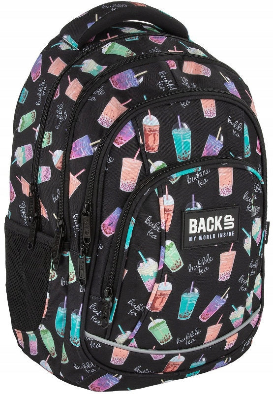 SCHOOL BACKPACK BACKUP 26L MULTI-CHAMBER BUBBLE TEA A21 Packaging status original
