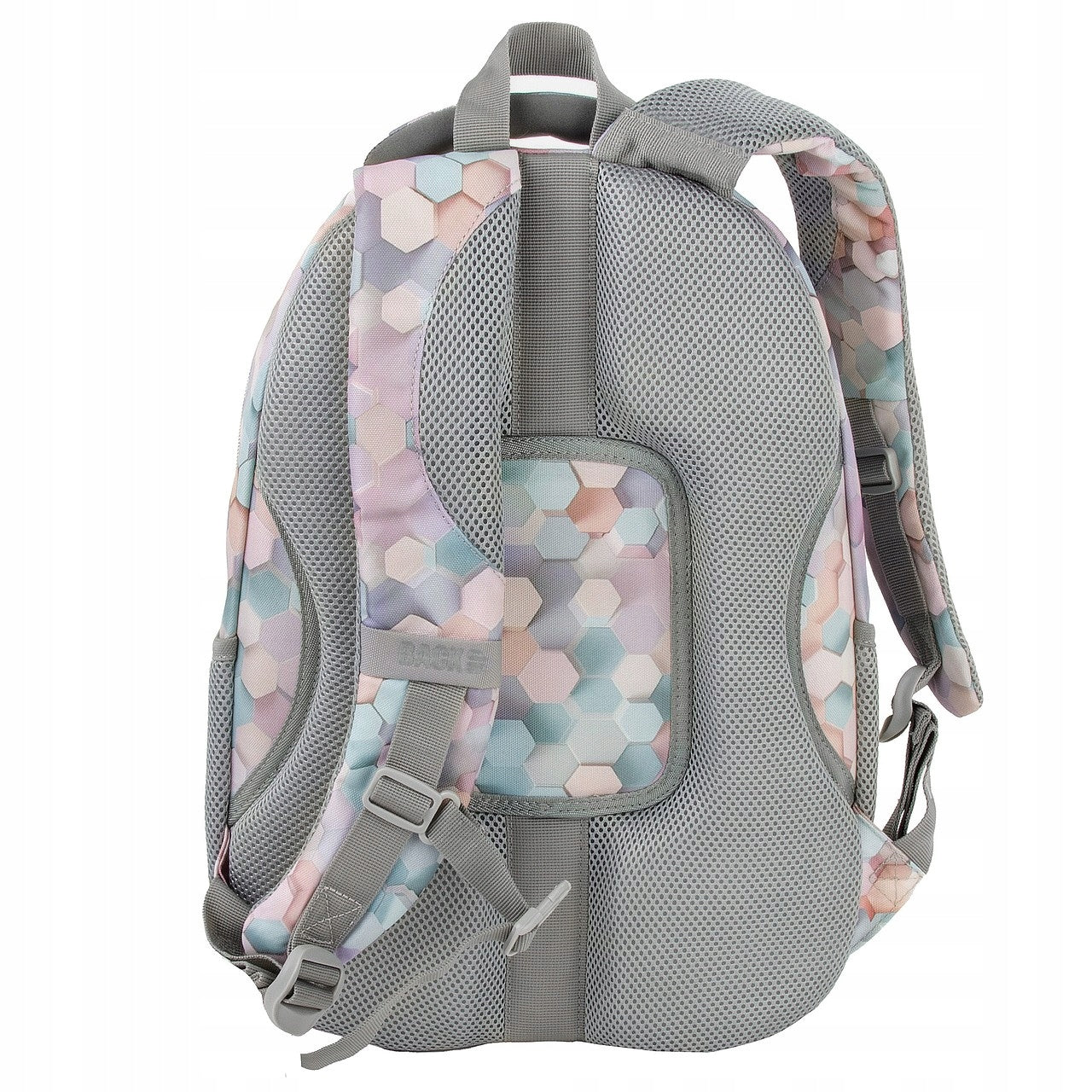 SCHOOL BACKPACK BACKUP 26L MULTI-CHAMBER GEOMETRIC BEIGE A13 EAN (GTIN) 5906601701146