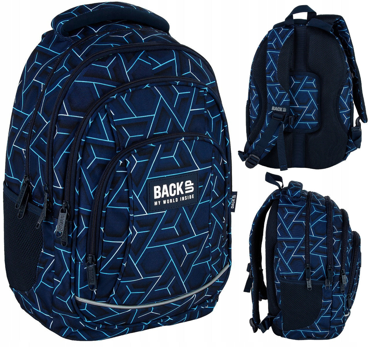 SCHOOL BACKPACK BACKUP 26L MULTI-CHAMBER ION A59