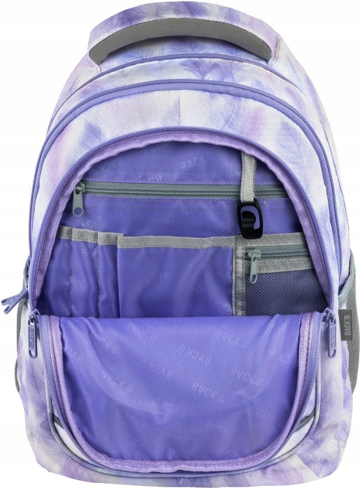 SCHOOL BACKPACK BACKUP 26L MULTI-CHAMBER PASTEL FEATHERS A44 Manufacturer code PLB8A44