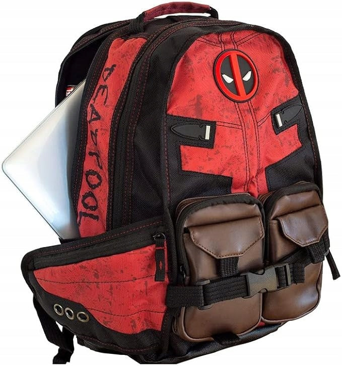 SCHOOL BACKPACK BAG DEADPOOL SUPER HERO SCHOOL BAG BACKPACK 47 cai Manufacturer code CENHUANGXIAN
