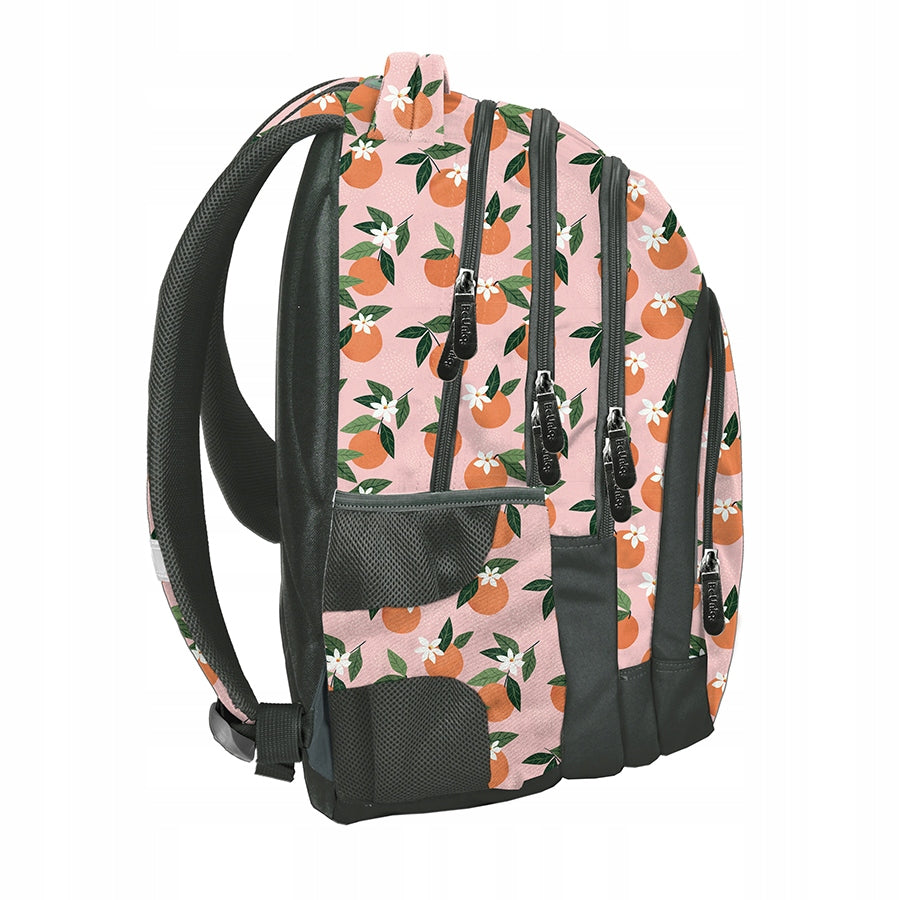 SCHOOL BACKPACK BEUNIQ ORANGE YOUTH GIRL TRAVEL IN ORANGE Brand BeUniq