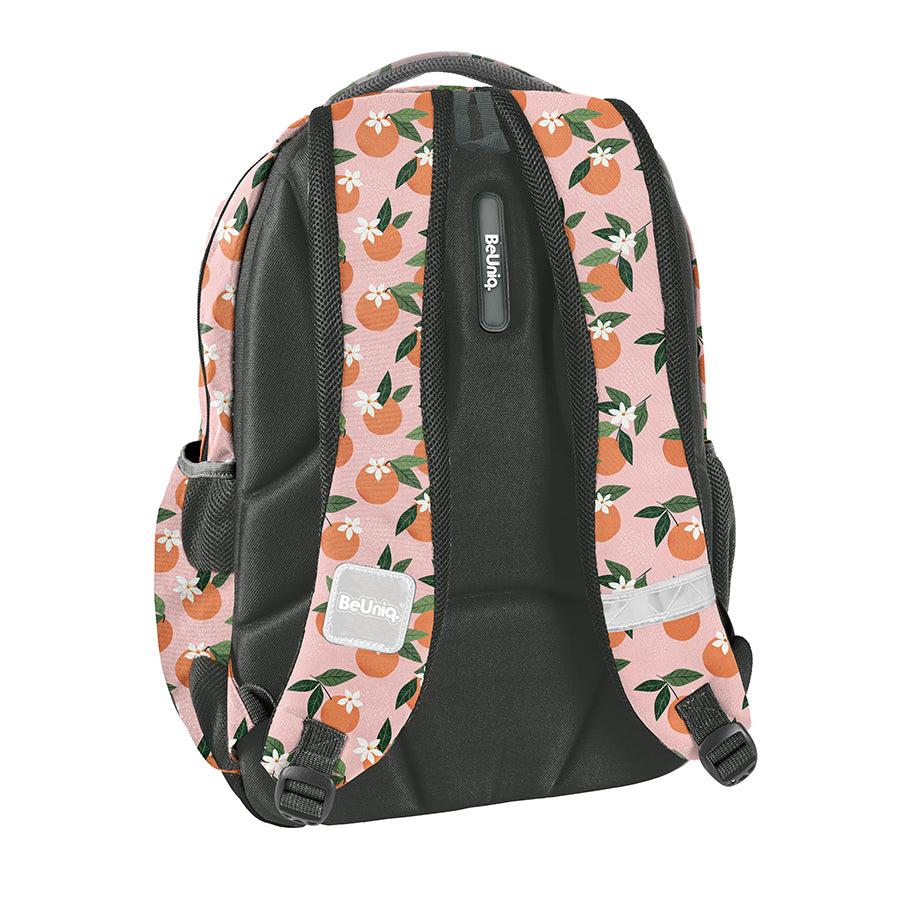 SCHOOL BACKPACK BEUNIQ ORANGE YOUTH GIRL TRAVEL IN ORANGE EAN (GTIN) 5903162118857