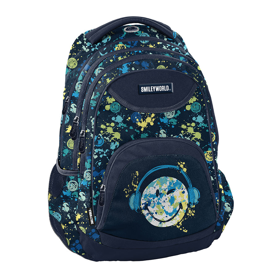 SCHOOL BACKPACK BEUNIQ SMILEYWORLD TRAVEL YOUTH TRIP