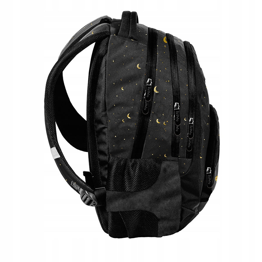SCHOOL BACKPACK BLACK BeUniq Brand BeUniq
