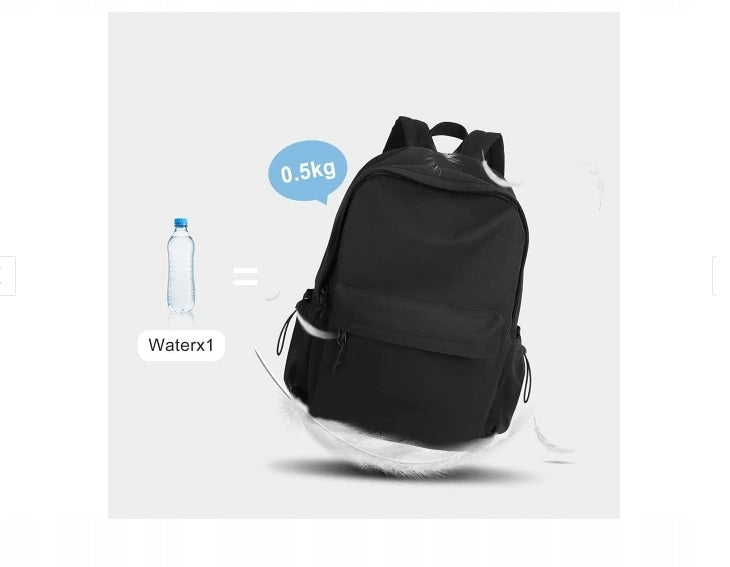 SCHOOL BACKPACK BLACK CLASSIC BASIC WATERPROOF Manufacturer code 6977793465085