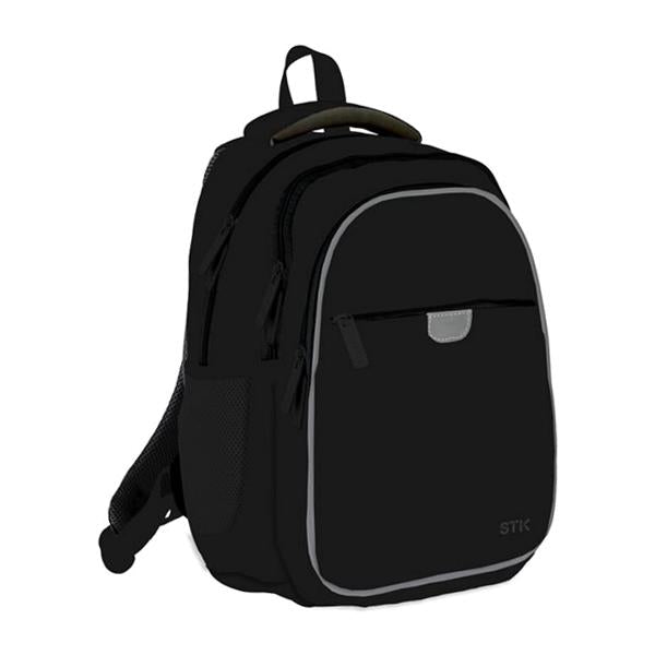 SCHOOL BACKPACK. BLACK