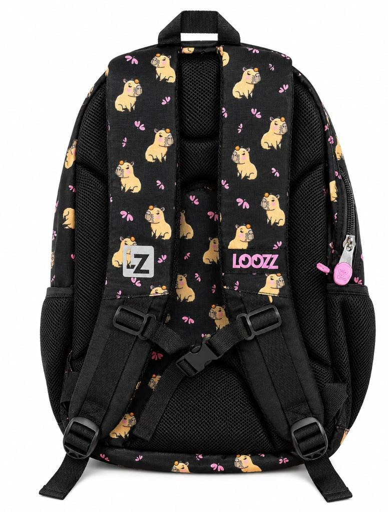 SCHOOL BACKPACK CAPYBARA MULTI-CHAMBER HEALTHY COMFORTABLE PREMIUM LOOZZ Manufacturer code 5903235728310