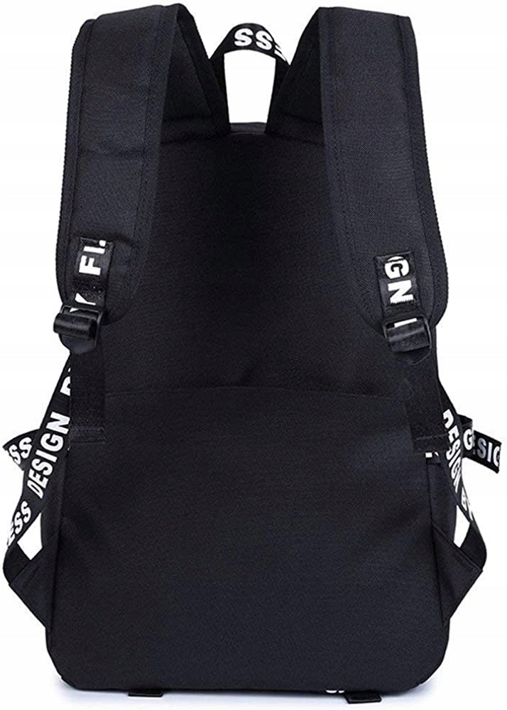 SCHOOL BACKPACK CITY USB WATERPROOF BLACK Kind sports