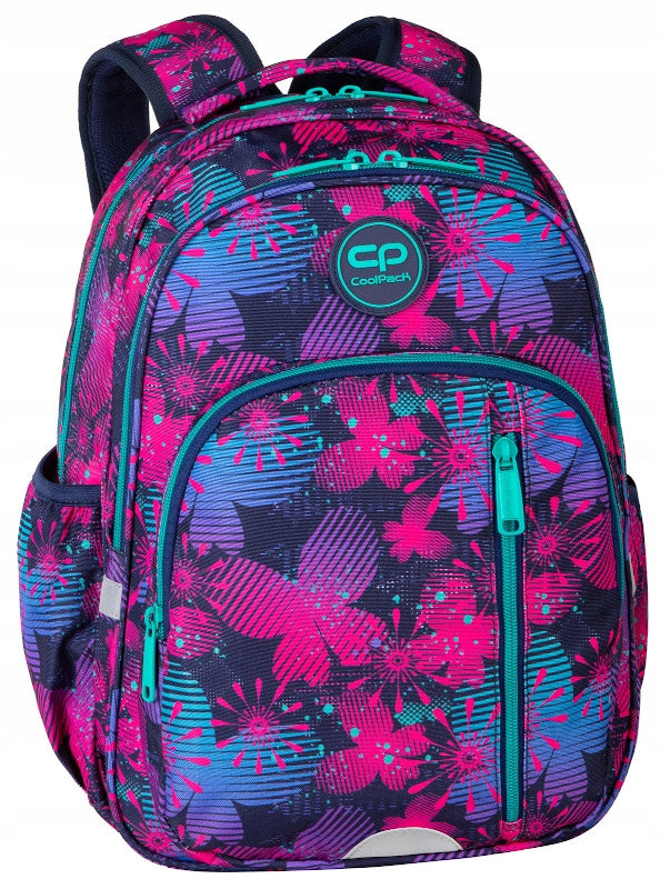 SCHOOL BACKPACK COOLPACK BASE 27L E27538 WISHES BUTTERFLIES Packaging status original