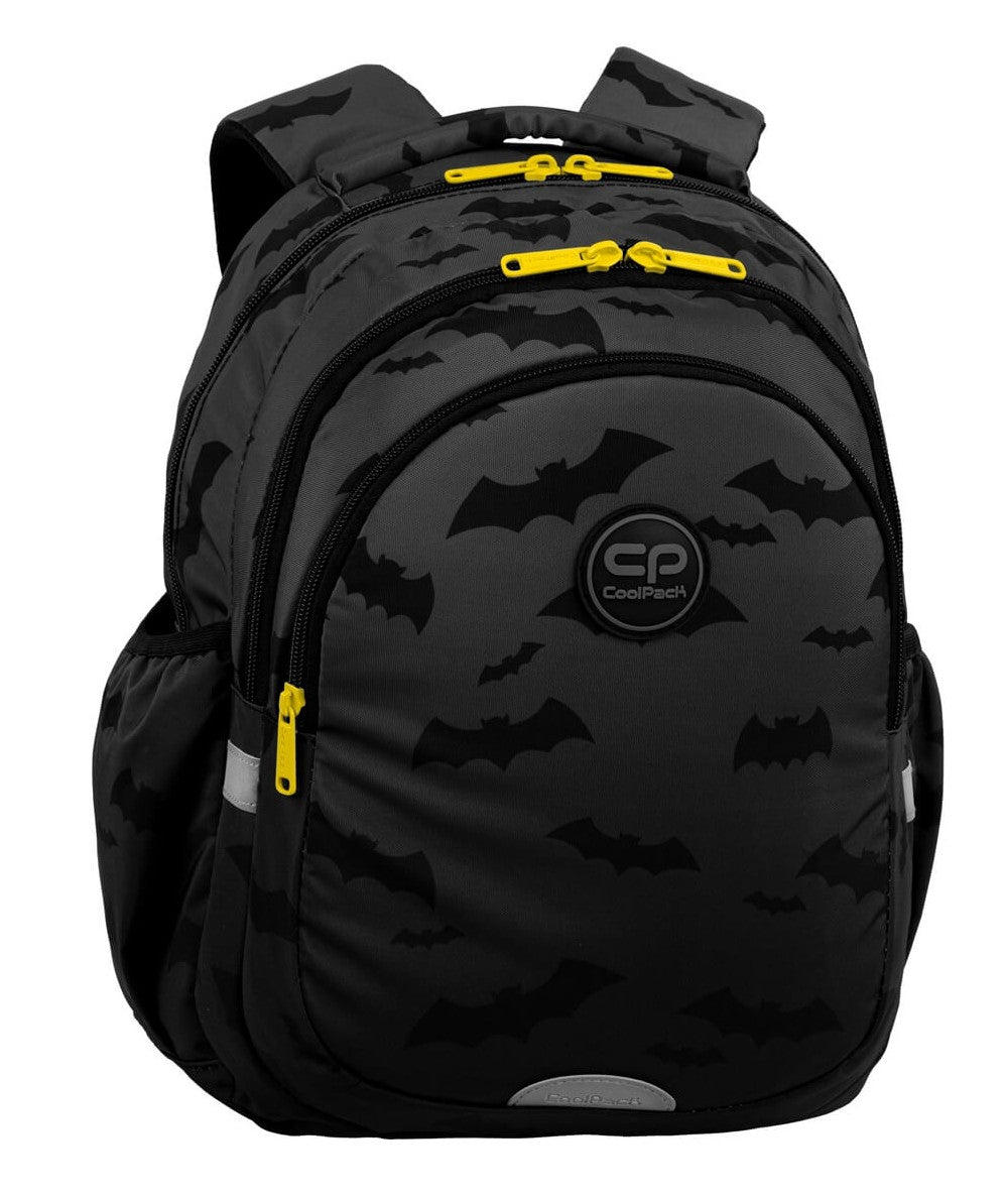 SCHOOL BACKPACK COOLPACK BLACK GOLD FOR BOY GIRL 19L Packaging status original