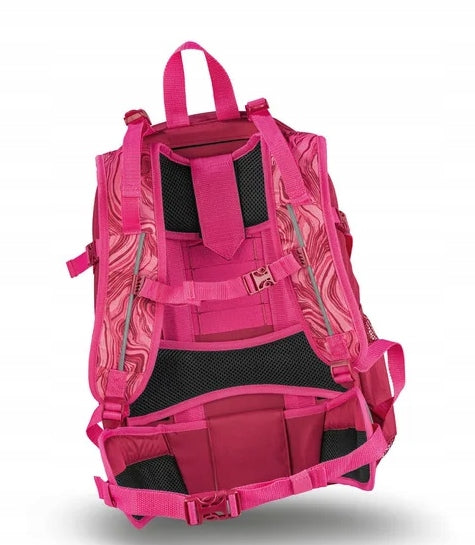 SCHOOL BACKPACK ERGONOMIC PINK 22L FRAME COMPARTMENT SCHOOL BAG TOPMOVE Brand no brand