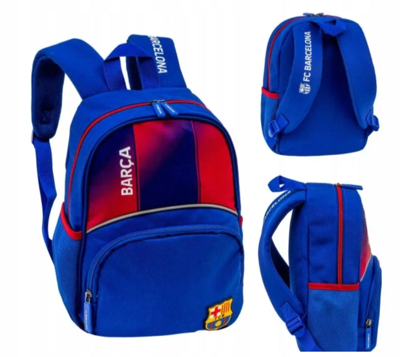 SCHOOL BACKPACK FC BARCELONA SMALL FCB FOOTBALL SINGLE-CHAMBER FOOTBALL