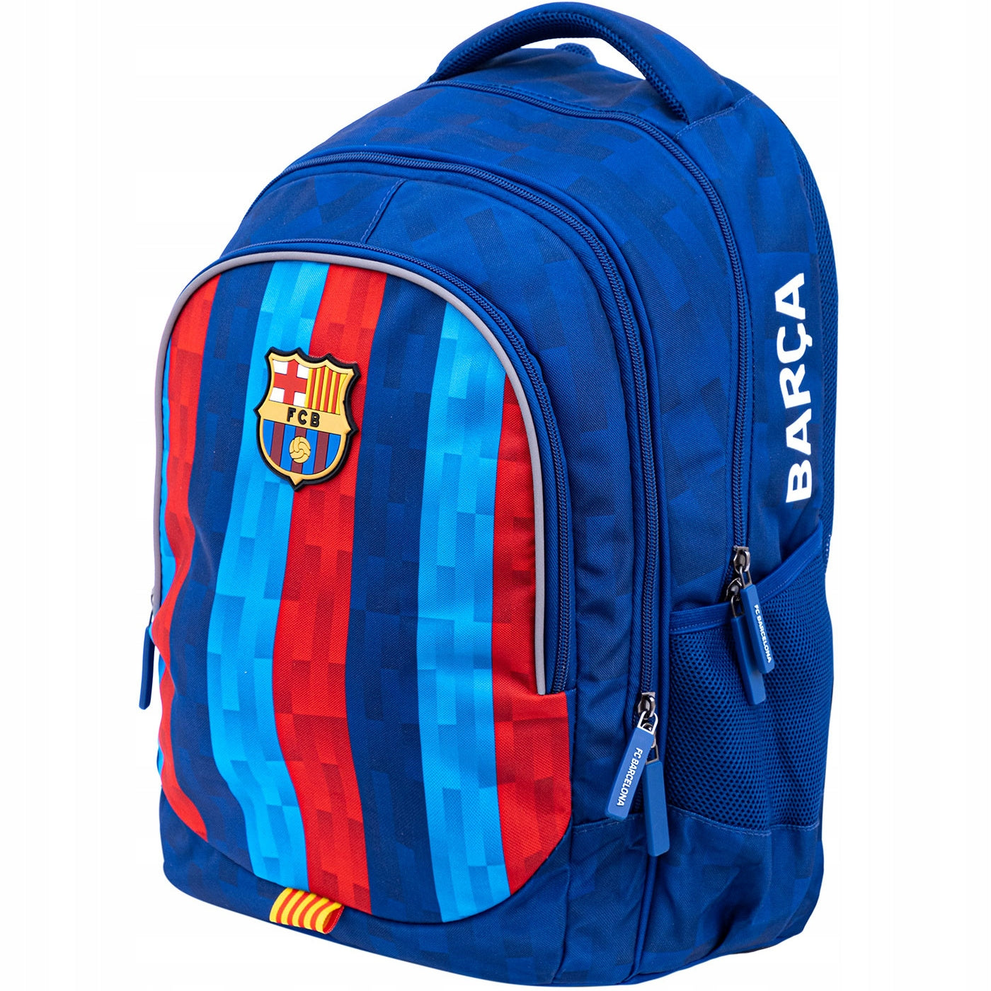 SCHOOL BACKPACK FC BARCELONA THREE-CHAMBER REFLECTORS WATERPROOF FOR THE FAN Brand Astra
