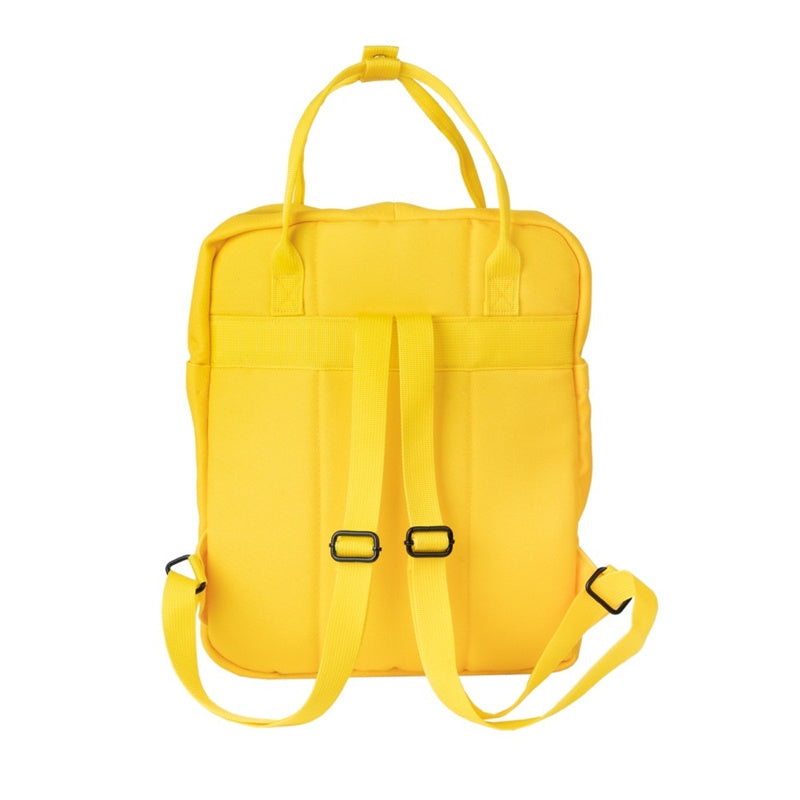 SCHOOL BACKPACK FOR BOY SNOOPY with Pockets Yellow for Laptop Brand Grupoerik
