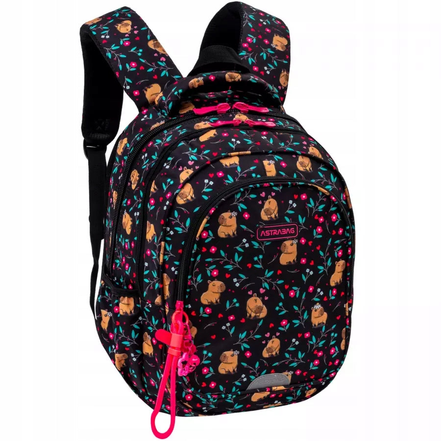 SCHOOL BACKPACK FOR GIRLS CAPYBARA Manufacturer code 502026013