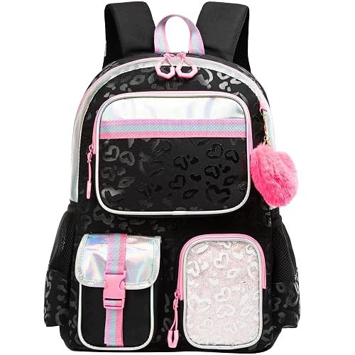SCHOOL BACKPACK FOR GIRLS ERGONOMIC WATERPROOF WITH PENCIL CASE Brand no brand