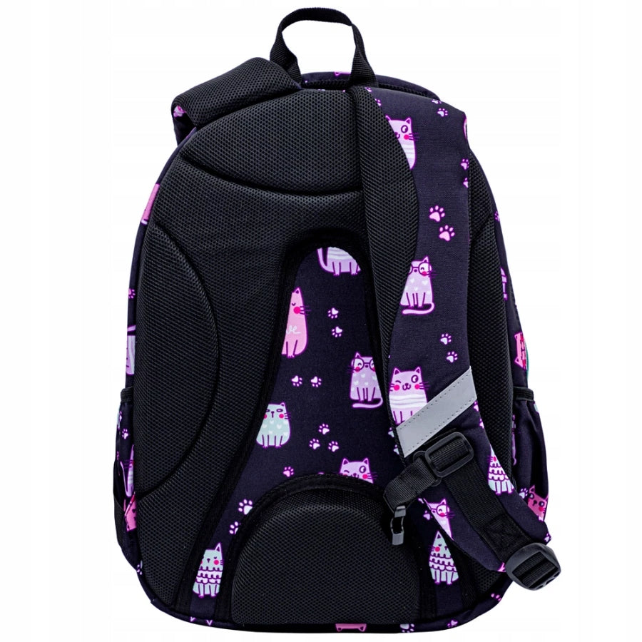 SCHOOL BACKPACK FOR GIRLS HEAD Class 1 3 CAT KITTENS Brand Head