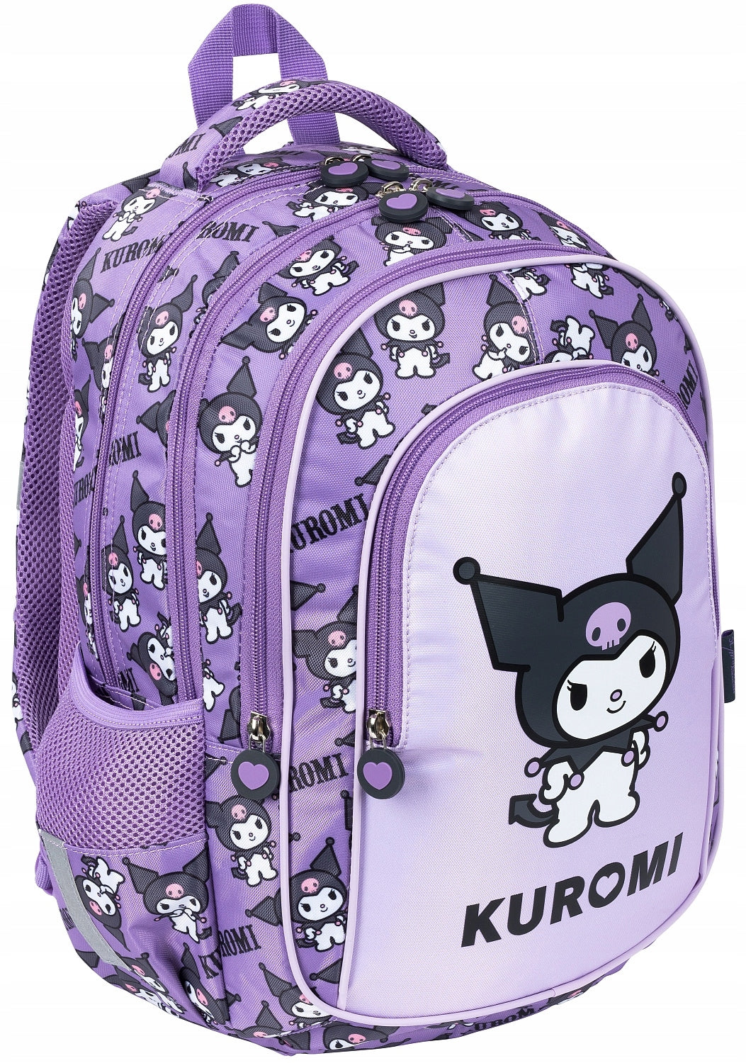 SCHOOL BACKPACK FOR GIRLS KUROMI VIOLET satchel for school MAJEWSKI Brand St. Majewski