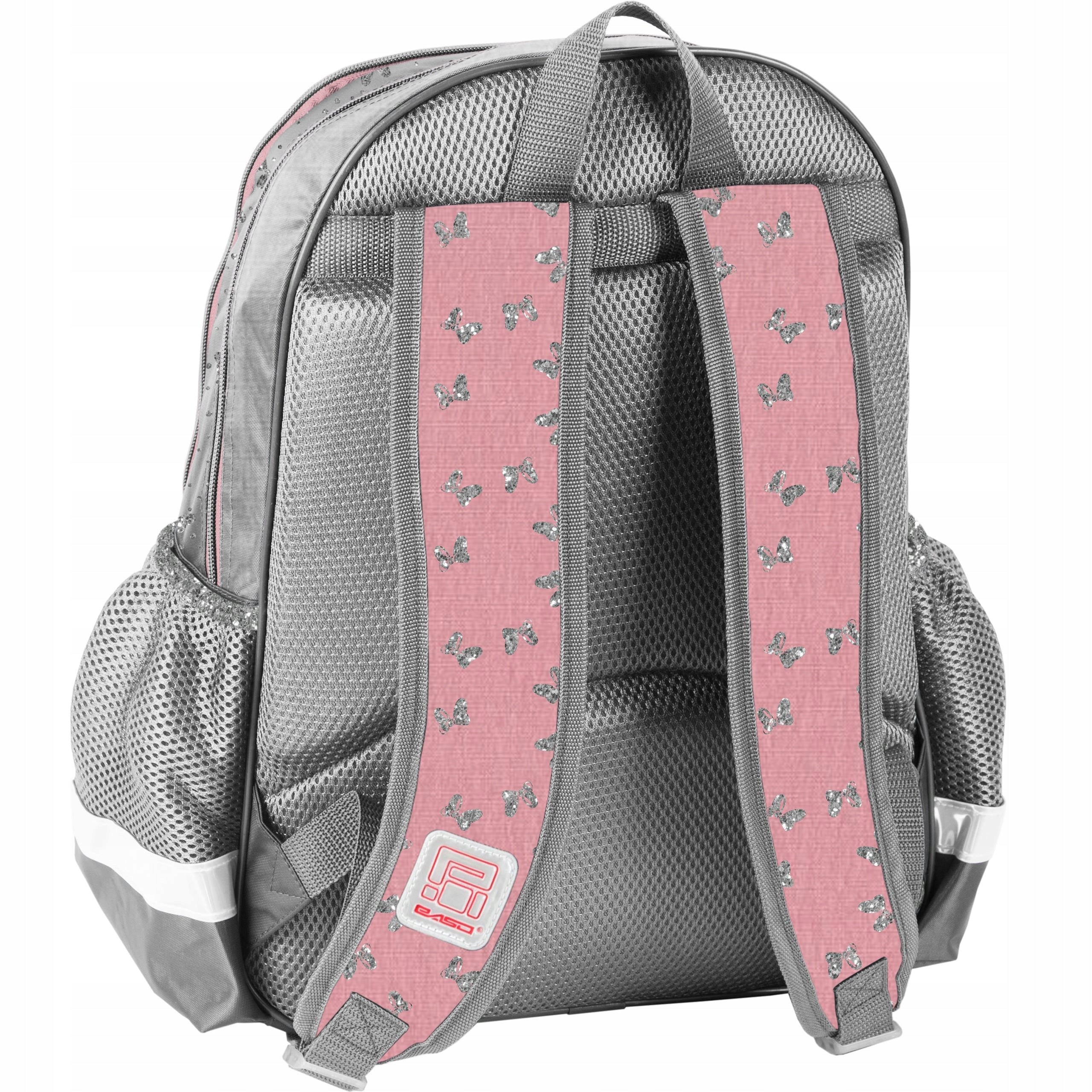 SCHOOL BACKPACK FOR GIRLS PINK 3 COMPARTMENT 18 LITERS MOUSE MINNIE Manufacturer code DMNN-081