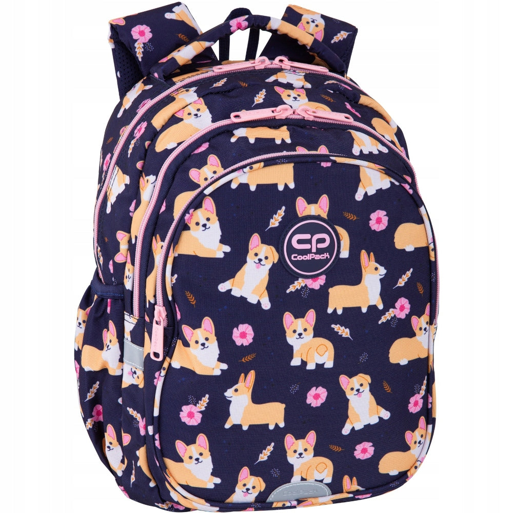 SCHOOL BACKPACK FOR GIRLS SATCHEL DOG CORGI COOLPACK Packaging status original