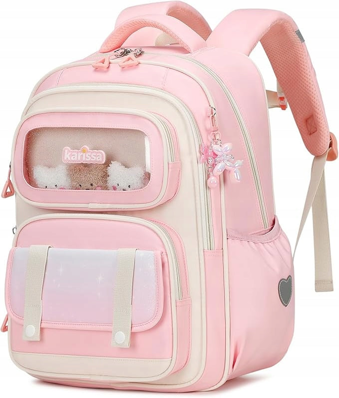 SCHOOL BACKPACK FOR GIRLS SATCHEL FOR SCHOOL 8-14 YEARS CAPACITY 20