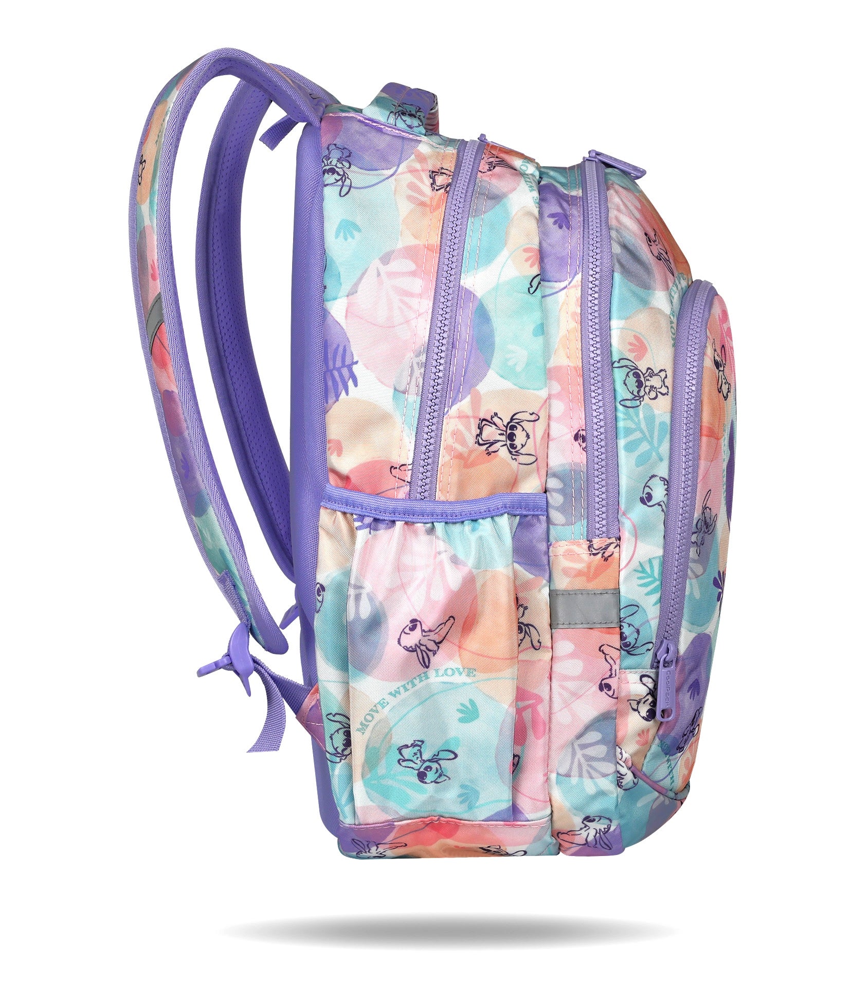 SCHOOL BACKPACK FOR GIRLS SATCHEL STITCH STICH PASTEL Manufacturer code F025885
