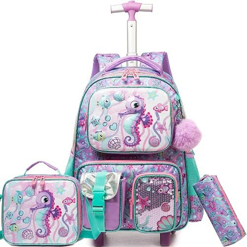SCHOOL BACKPACK FOR GIRLS SATCHEL SUITCASE TRAVEL LUGGAGE for children Brand no brand