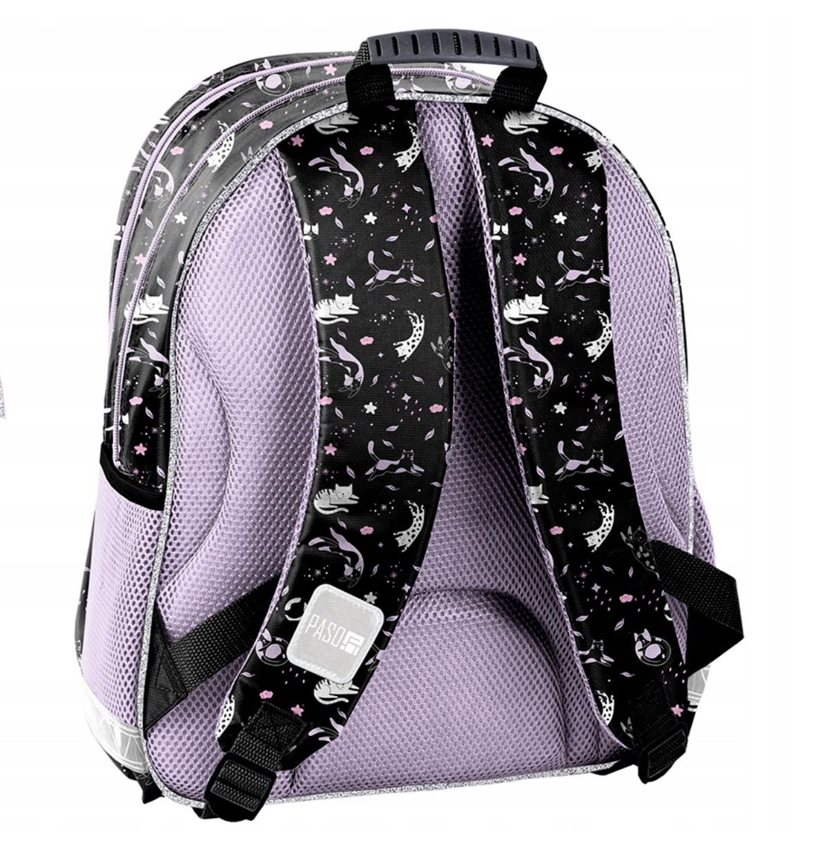 SCHOOL BACKPACK FOR GIRLS WITH CAT KITTEN SATCHEL CLASS 1-3 2 4 5 Manufacturer code PP25CO-081