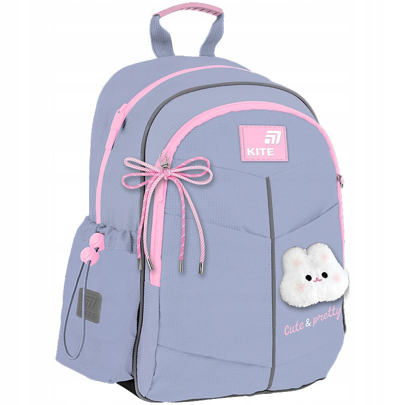 SCHOOL BACKPACK FOR GIRLS YOUTH SATCHEL FOR GRADES 1-3 LIGHT 12L Manufacturer code K26-771S-1