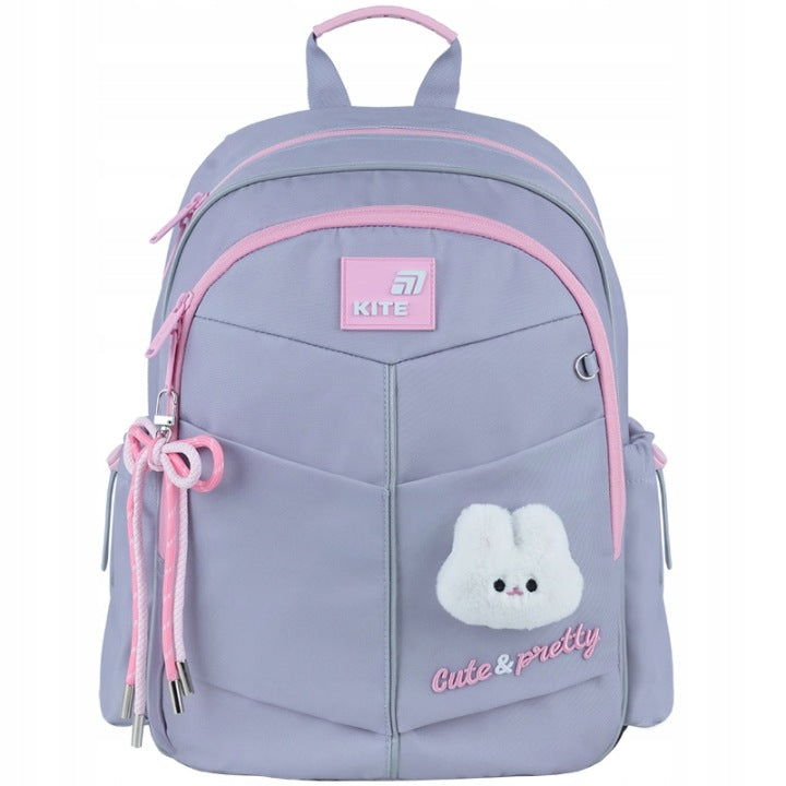 SCHOOL BACKPACK FOR GIRLS YOUTH SATCHEL FOR GRADES 1-3 LIGHT 12L Packaging status original