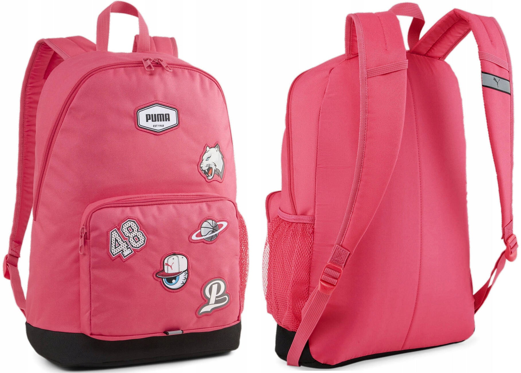 SCHOOL BACKPACK FOR TRIP PUMA LARGE PINK HOLOGRAM