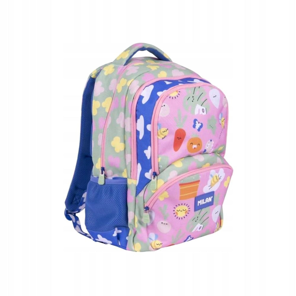 SCHOOL BACKPACK GREEN&GROW 21L MILAN