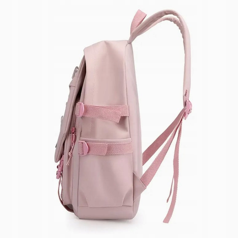 SCHOOL BACKPACK KT PINK FOR GIRLS 42x29x13 CM LIGHT Brand no brand