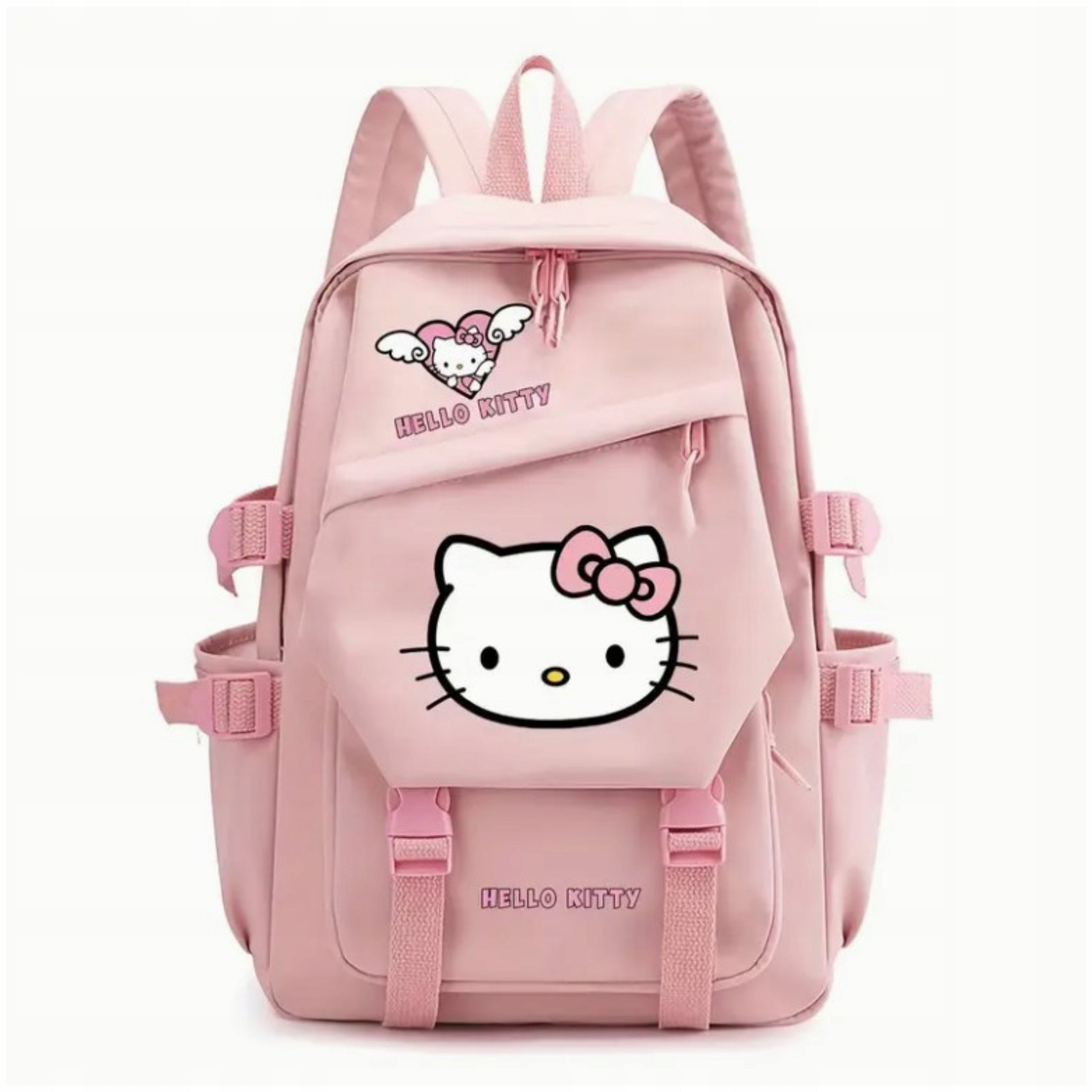 SCHOOL BACKPACK KT PINK FOR GIRLS 42x29x13 CM LIGHT