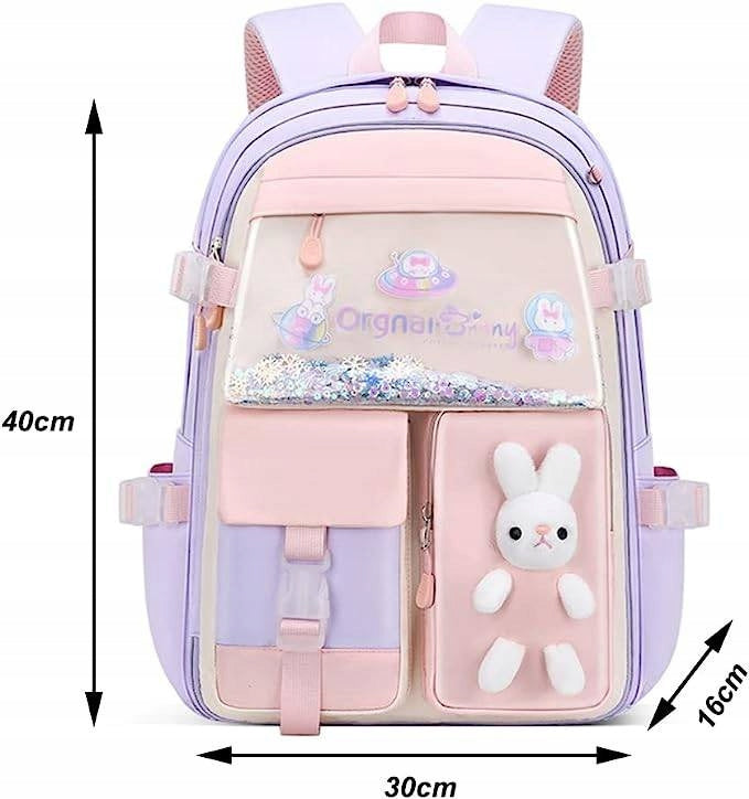 SCHOOL BACKPACK KUROMI SATCHEL PINS Class 1-3 KEYCHAIN 3-9 PLUSH TOY Brand MPMAX