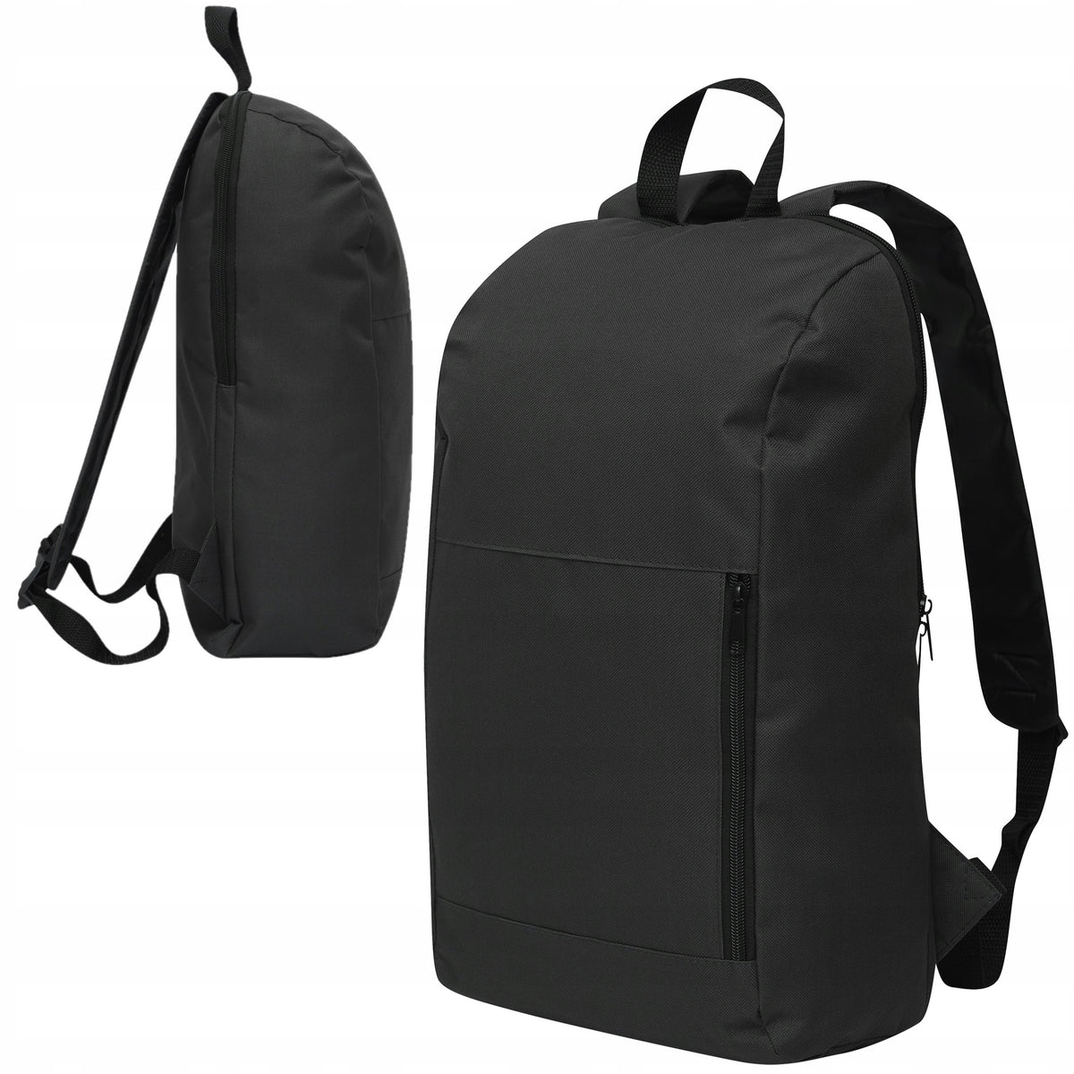 SCHOOL BACKPACK LIGHTWEIGHT Hiking Bike Backpack City Backpack Black A4