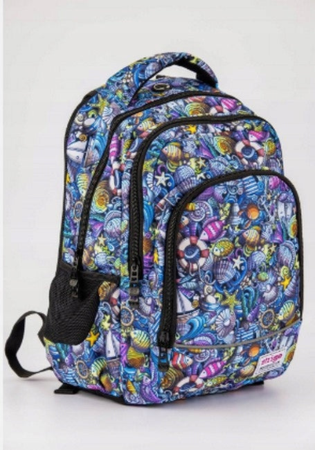 SCHOOL BACKPACK MISTY COMICS sea for girls Brand Strigo