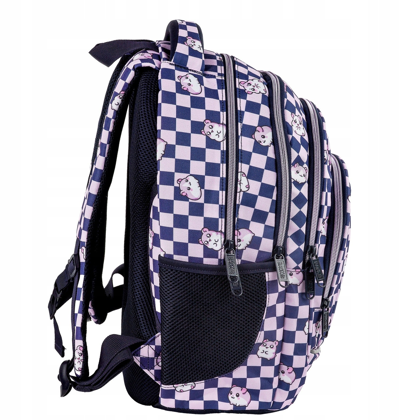 SCHOOL BACKPACK MULTI-CHAMBER BACKUP 26L CHESSBOARD HAMSTERS A30 Manufacturer code PLB8A30