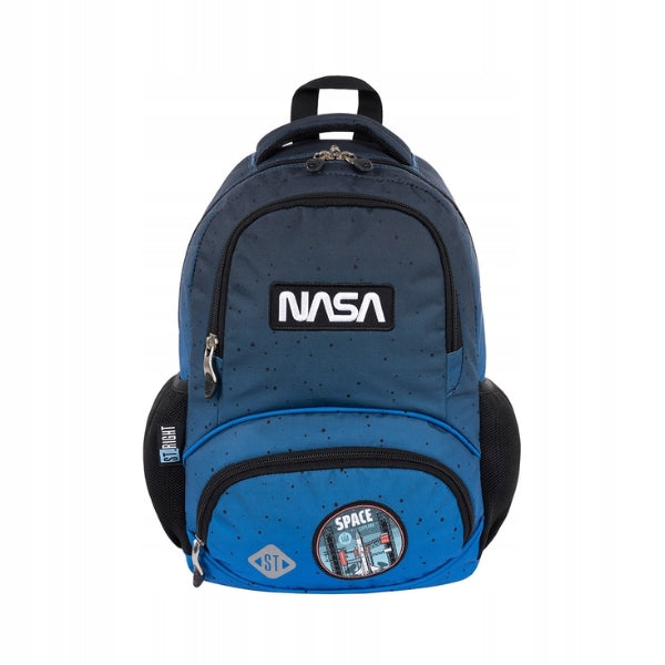 SCHOOL BACKPACK MULTICOLORED SATCHEL FOR CHILDREN ST.RIGHT SPACE MOON 14 L