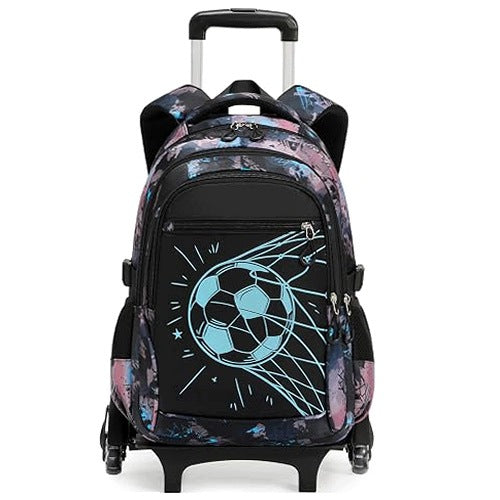 SCHOOL BACKPACK ON WHEELS FOR BOYS WATERPROOF 25 LITERS for home