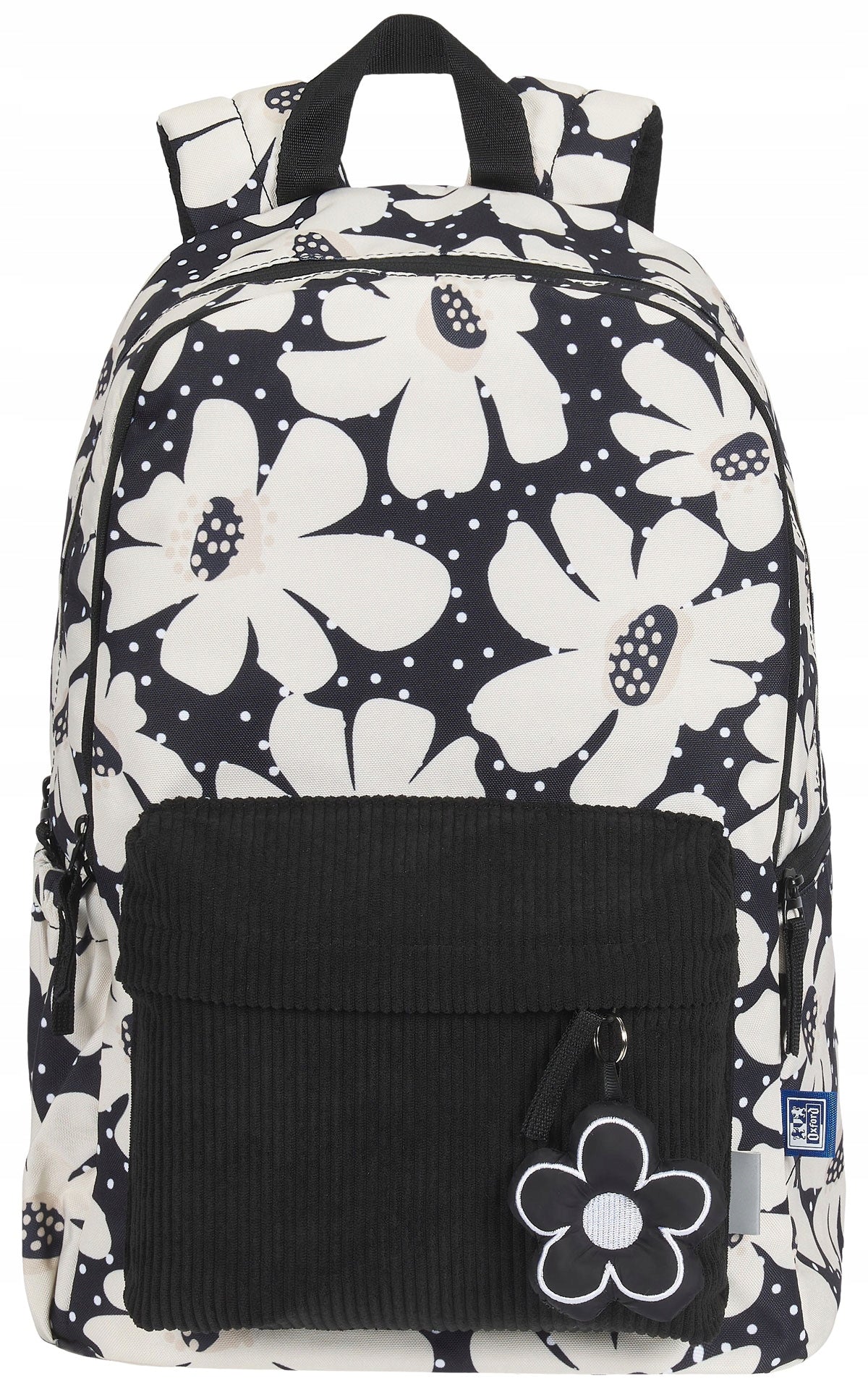 SCHOOL BACKPACK OXFORD BLOOM – BLACK FOR GIRLS TOP400196448