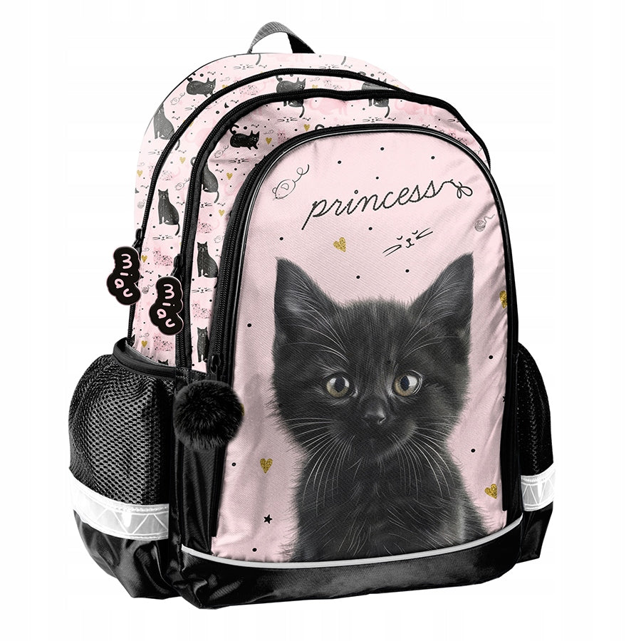 SCHOOL BACKPACK PASO CAT satchel class 1-3 KITTEN