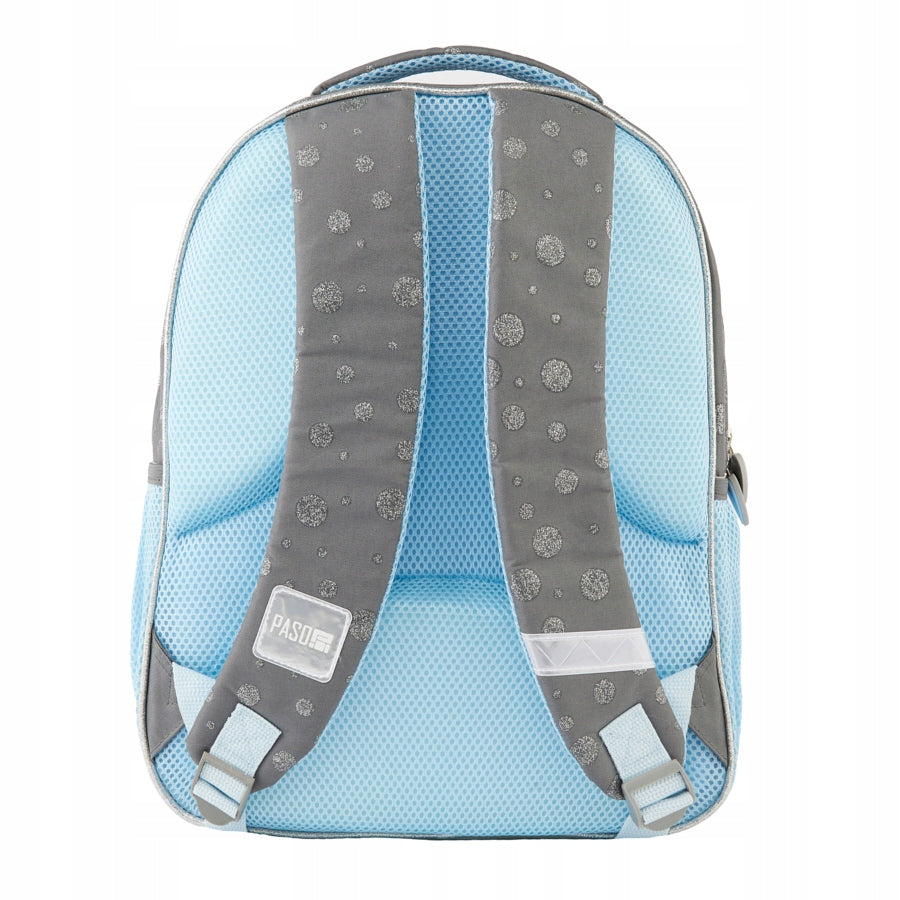 SCHOOL BACKPACK PASO KITTEN FOR GIRLS CLASS 1 2 3 GREY FOR SCHOOL EAN (GTIN) 5903162129518