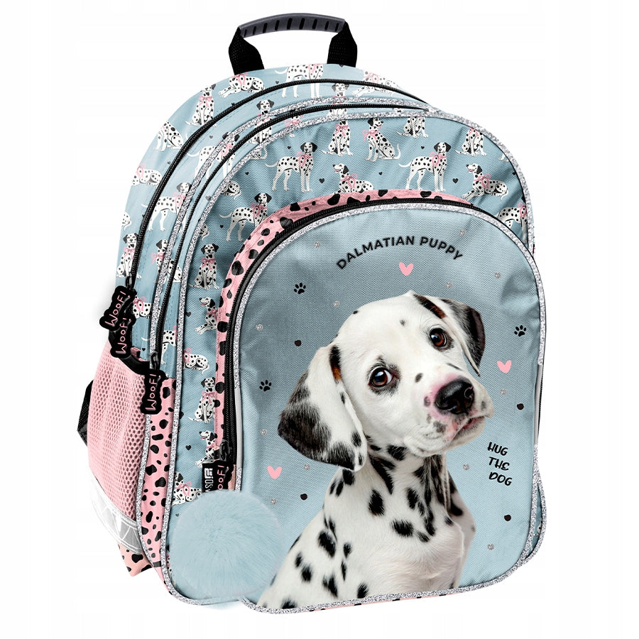 SCHOOL BACKPACK PASO satchel DOG class 1-3 Dog Dalmatian