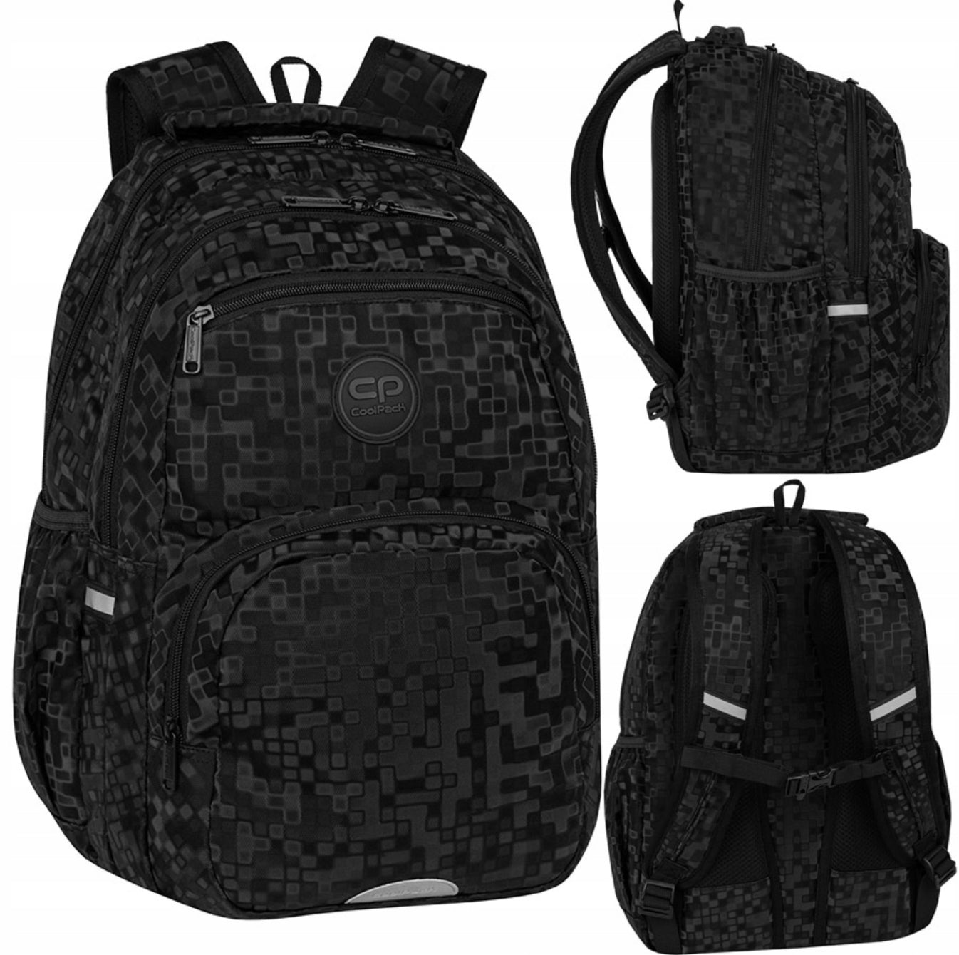 SCHOOL BACKPACK PICK TRACE PIXEL COOLPACK F099879